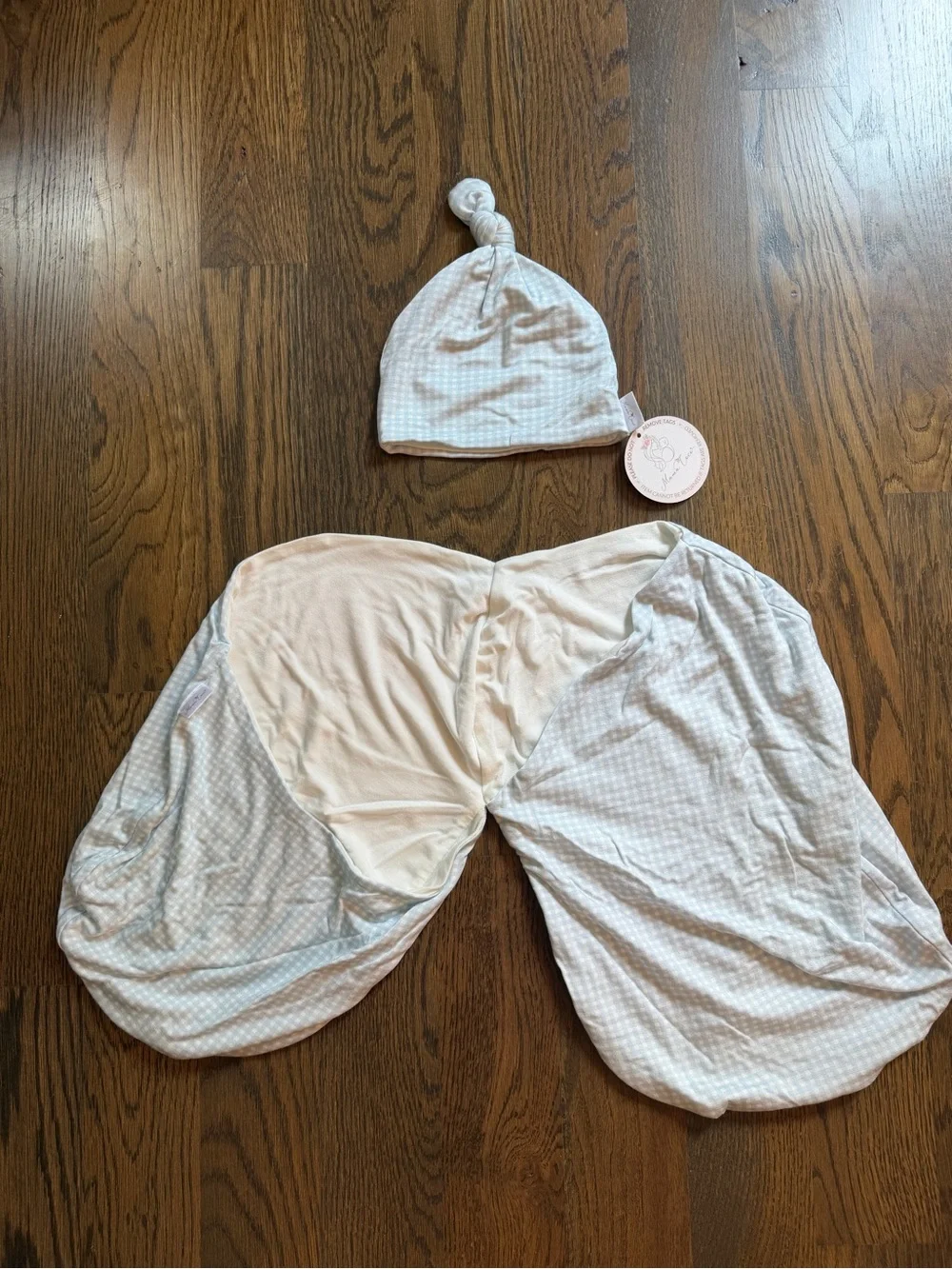 Reversible Mama Coco Cocoon Swaddle + Beanie